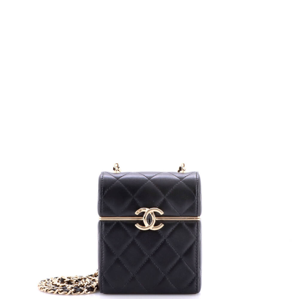 Chanel Mini CC Box Vanity Case with Chain